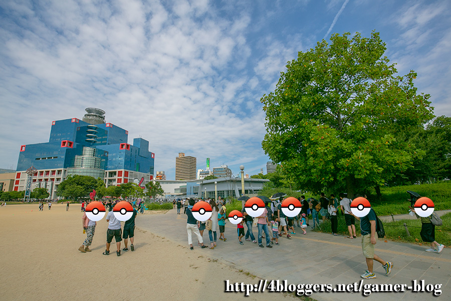 大阪のポケモンの巣 扇町公園に行ってみた にわかゲーマーのブログ