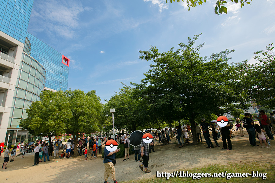 大阪のポケモンの巣 扇町公園に行ってみた にわかゲーマーのブログ